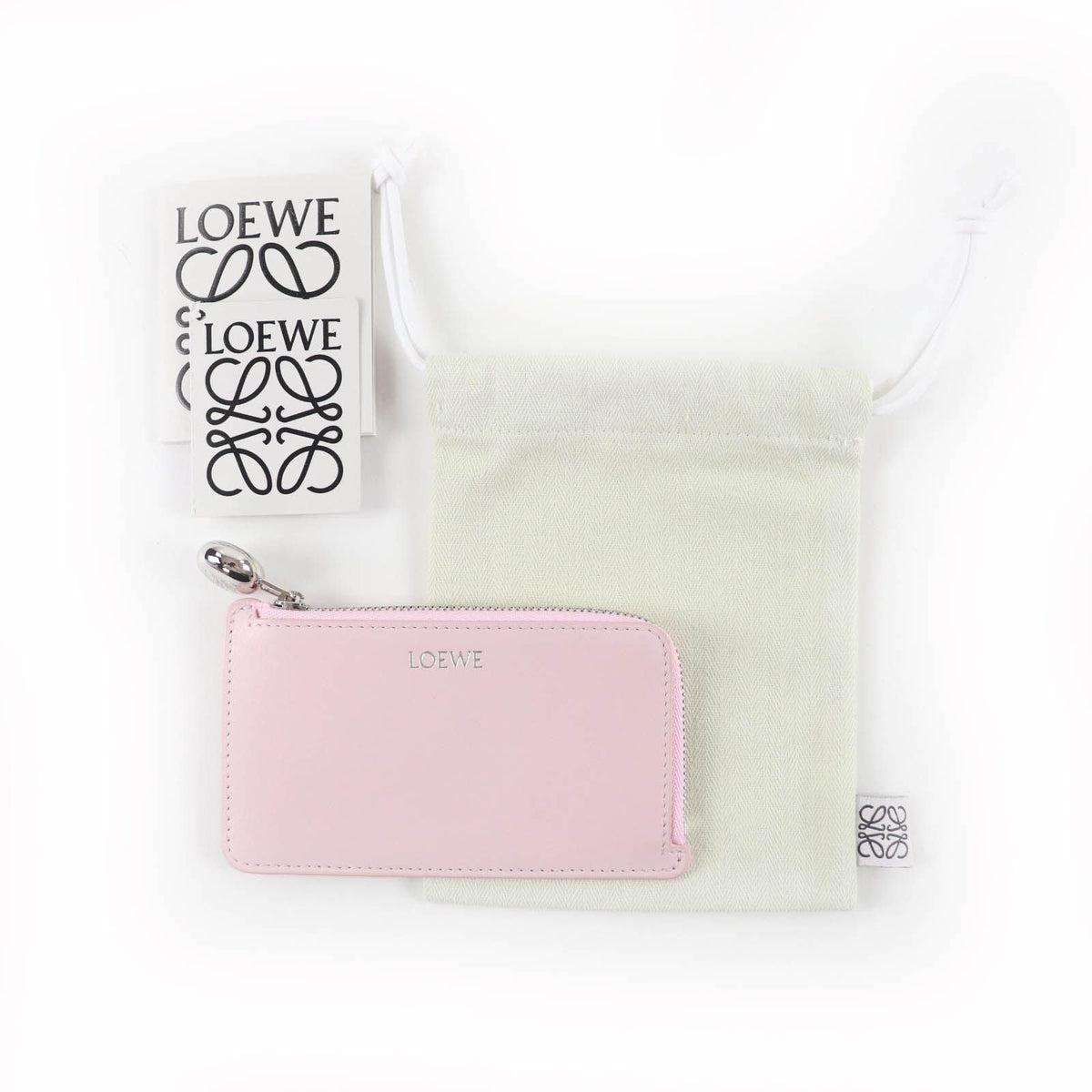 Loewe Coin Card Holder Shiny Nappa Calf Coin Case