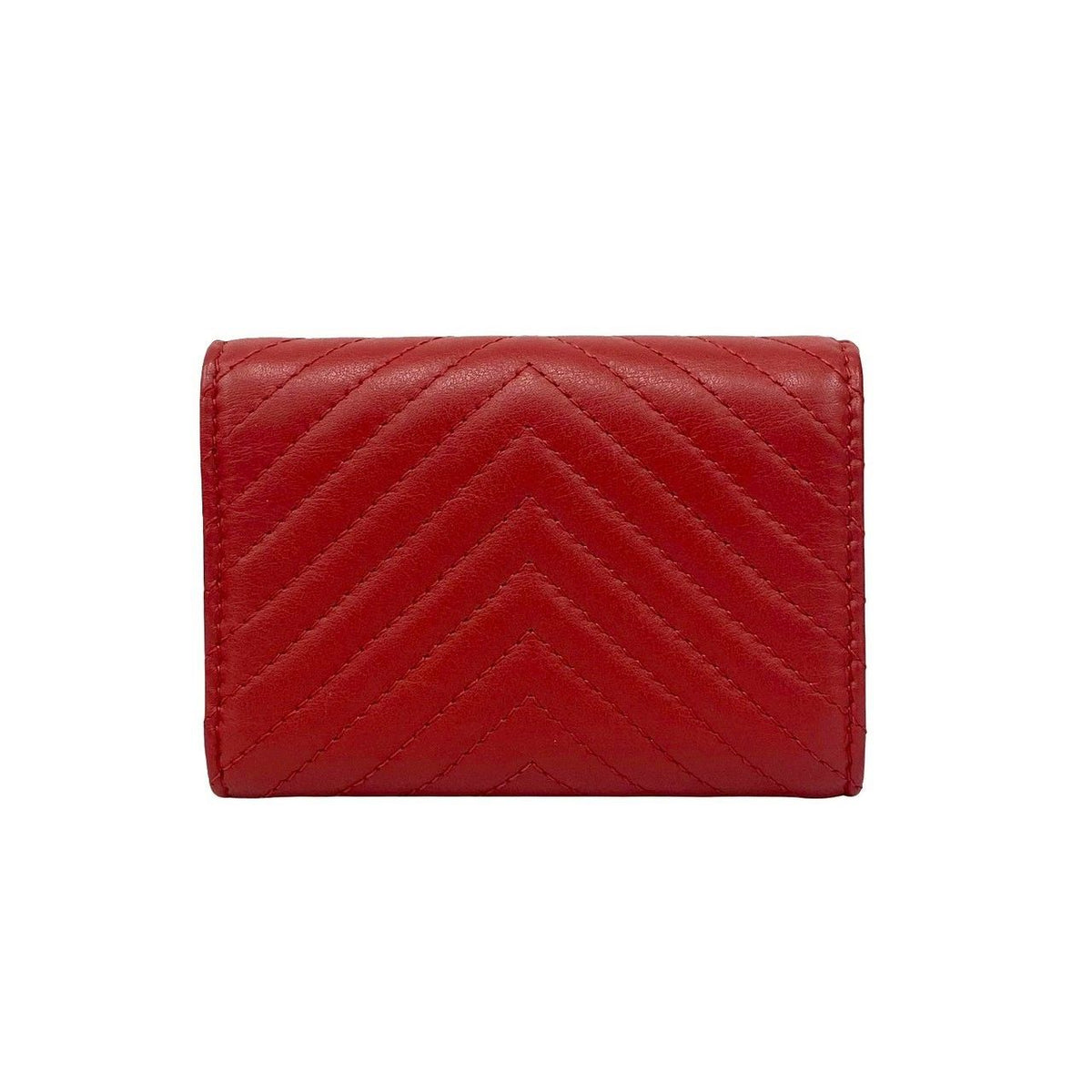 CHANEL Boy Chanel Lambskin Trifold Wallet