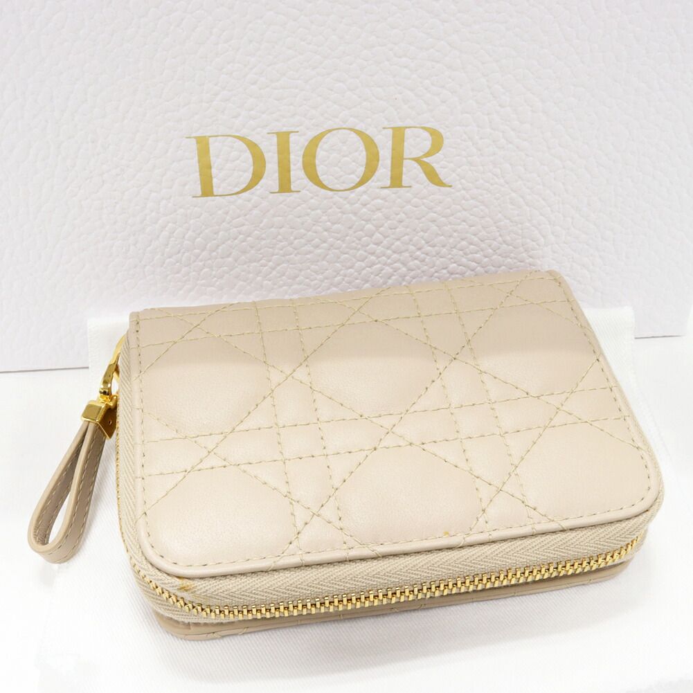 Dior Joli Scarlet Lambskin Wallet