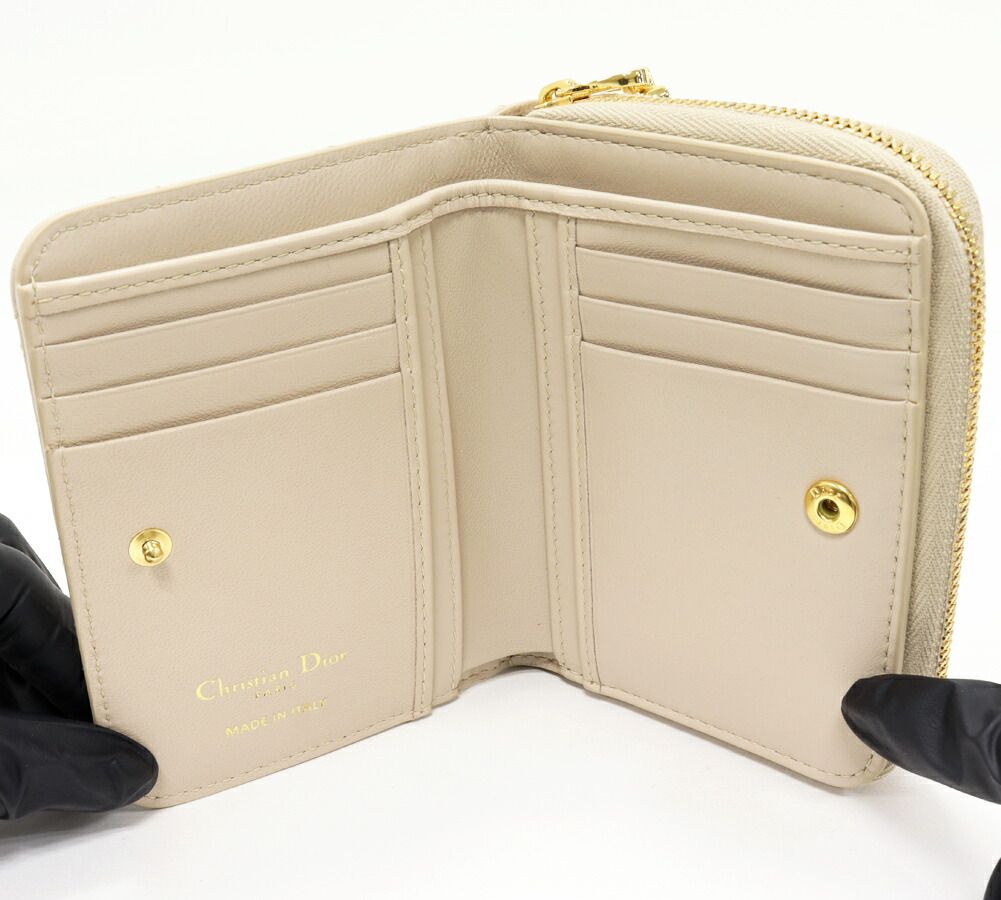 Dior Joli Scarlet Lambskin Wallet