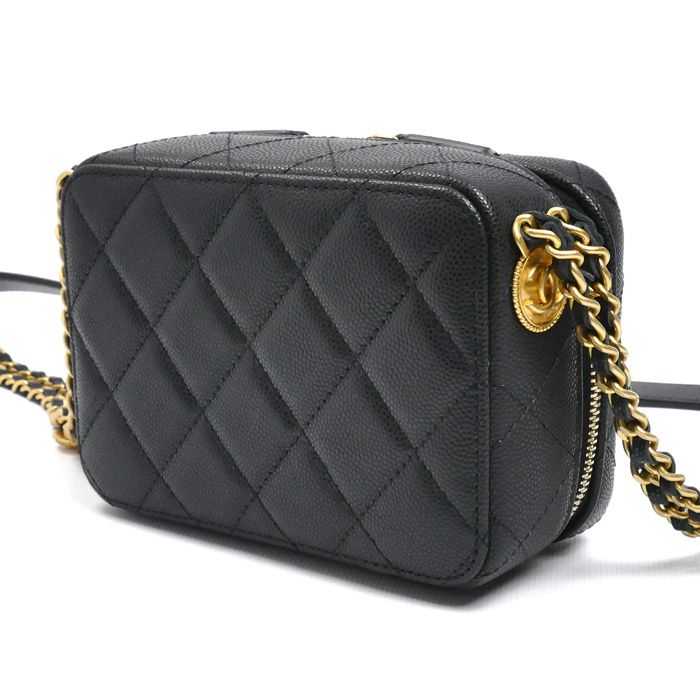 CHANEL Mini Camera Bag Caviar Shoulder Bag