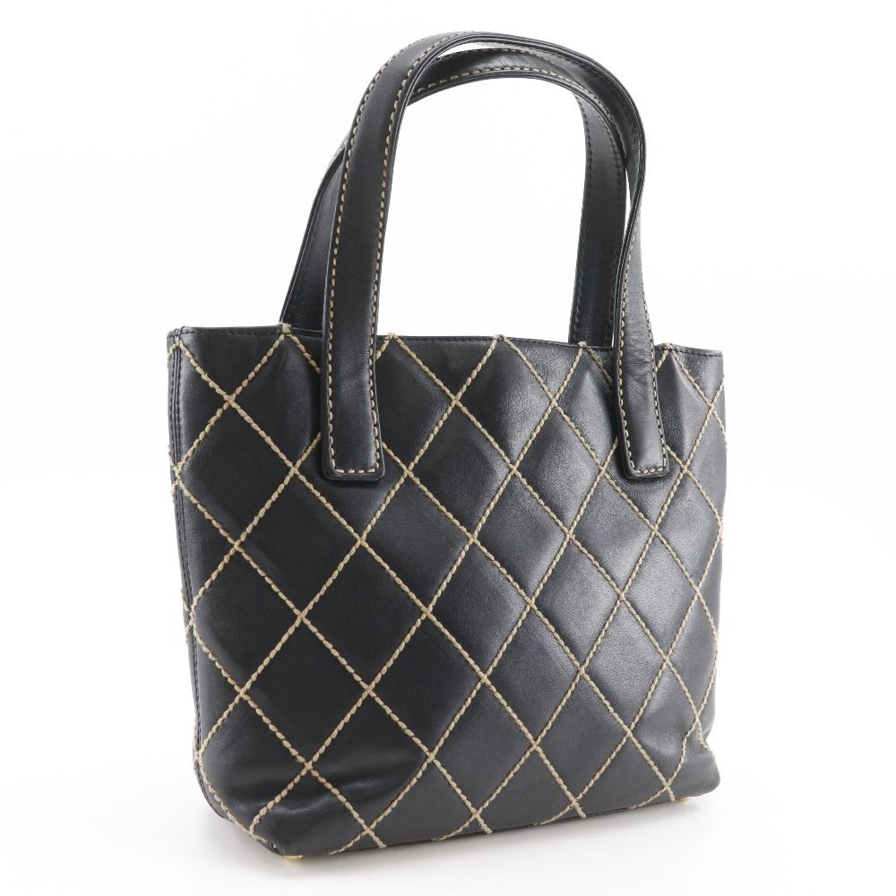 Chanel Wild Stitch Calf Handbag