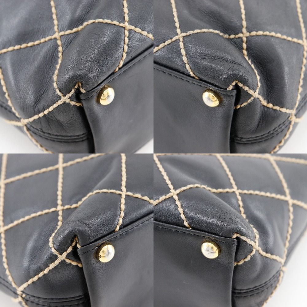 Chanel Wild Stitch Calf Handbag
