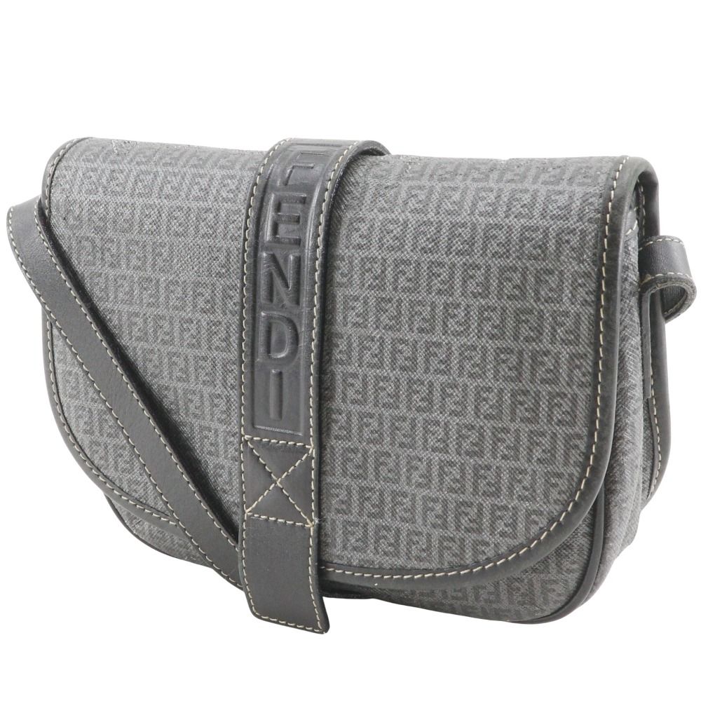 Fendi Zucchino PVC Shoulder Bag