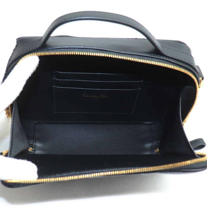 Dior Macro Cannage Caro Leather 2way Shoulder Bag
