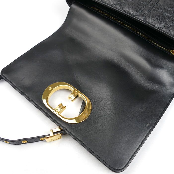 Christian Dior Caro Medium Calfskin Shoulder Bag