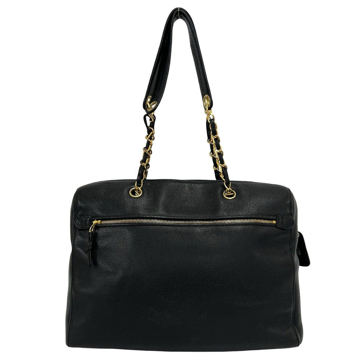 CHANEL Caviar Leather Tote Bag