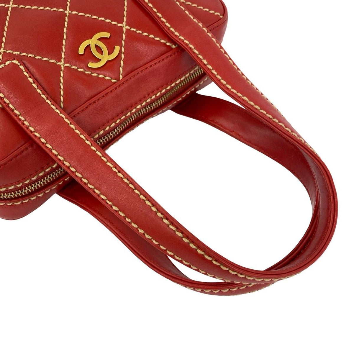 Chanel Quilted Leather Handbag