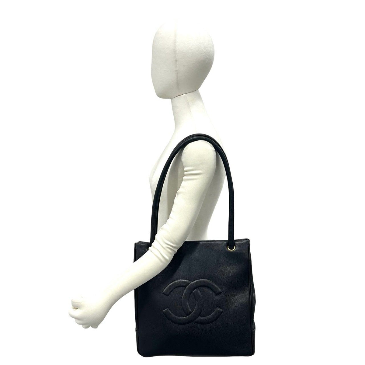 Chanel Caviar Leather Tote Bag