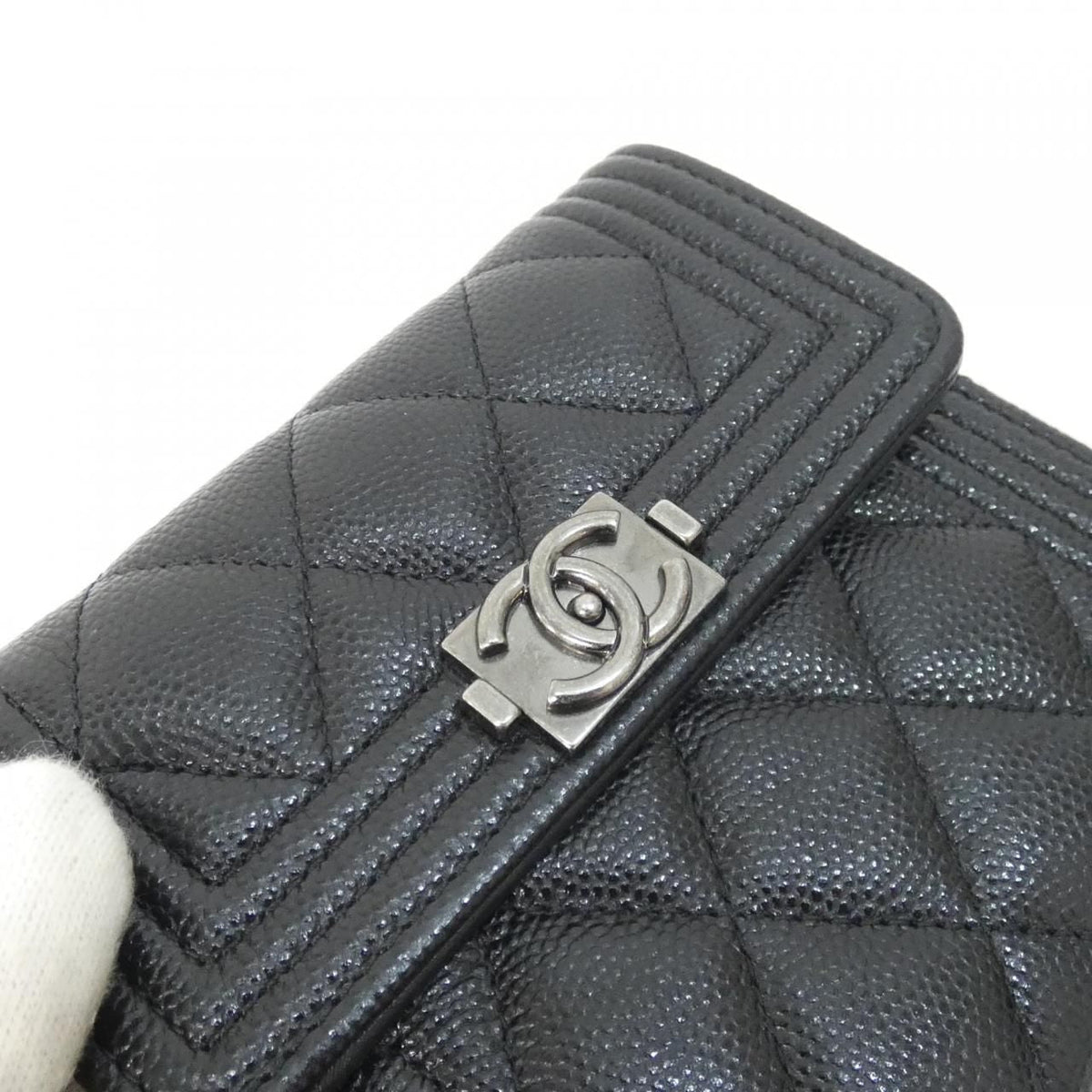 Chanel Boy Chanel Leather Wallet