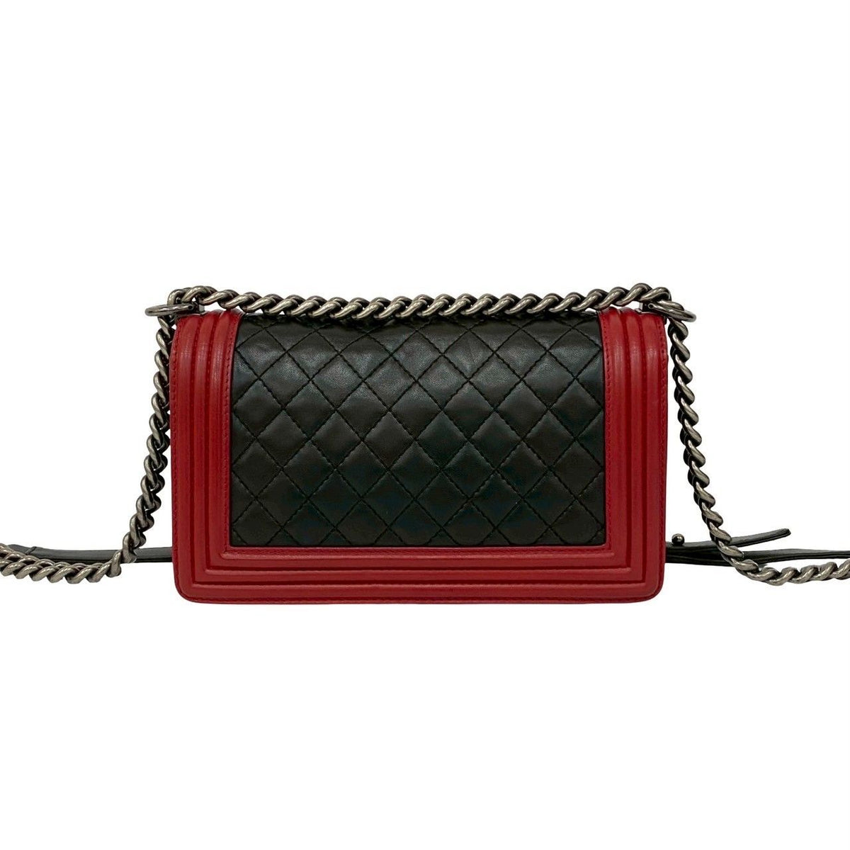 CHANEL Boy Chanel Lambskin Shoulder Bag