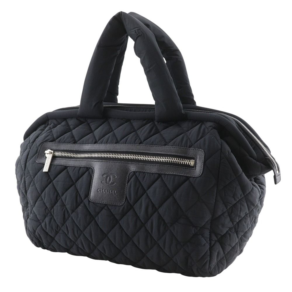 Chanel Coco Cocoon Nylon Boston Bag