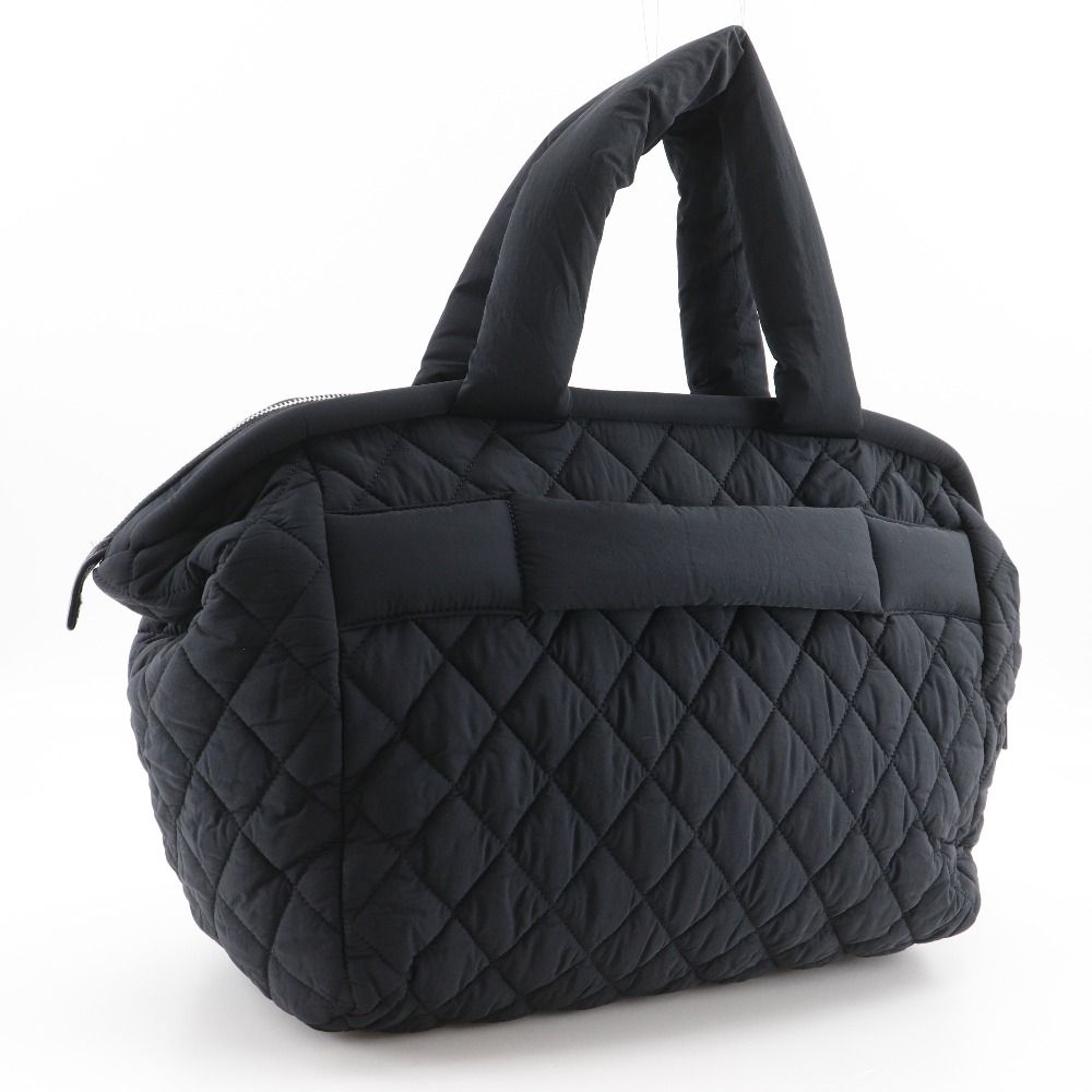 Chanel Coco Cocoon Nylon Boston Bag