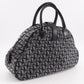 Christian Dior Double Saddle Bag Trotter Canvas Handbag