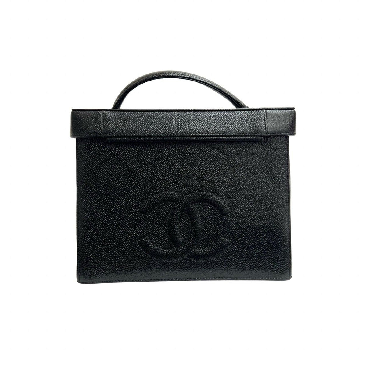 Chanel Coco Mark Caviar Skin 2way Shoulder Bag
