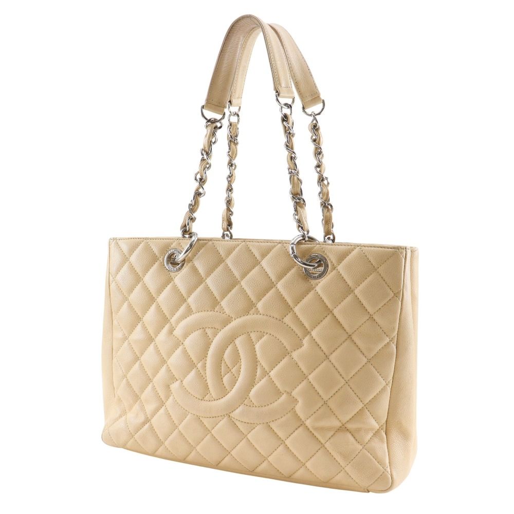 Chanel Grand Shopping Tote Caviar Tote Bag