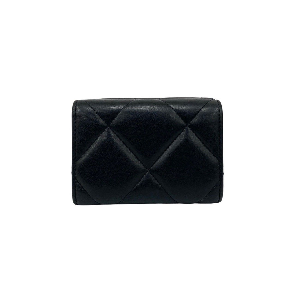 Chanel 19 Lambskin Trifold Wallet