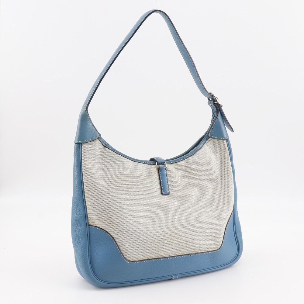 Herm�s Trim31 Toile H Triomphe Clemence Shoulder Bag