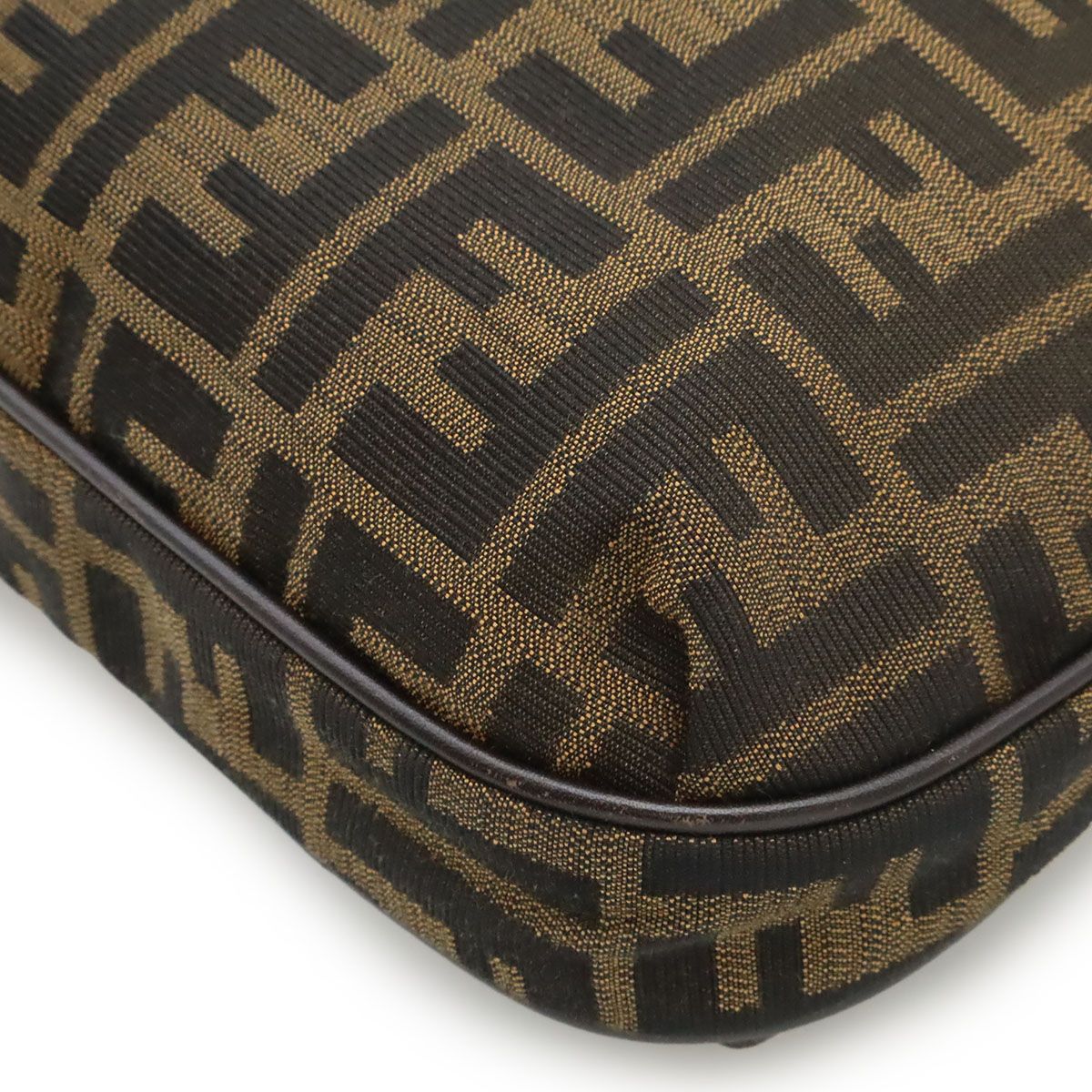 Fendi Zucca Nylon Canvas Shoulder Bag