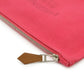 Hermes Yachting PM Canvas Leather Pouch