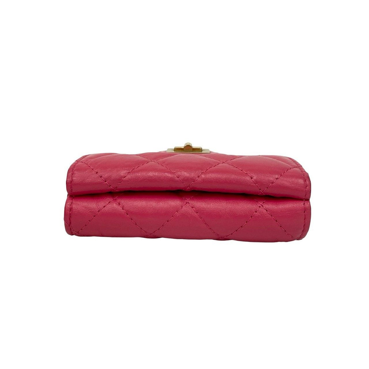 Chanel 2.55 Lambskin Trifold Wallet
