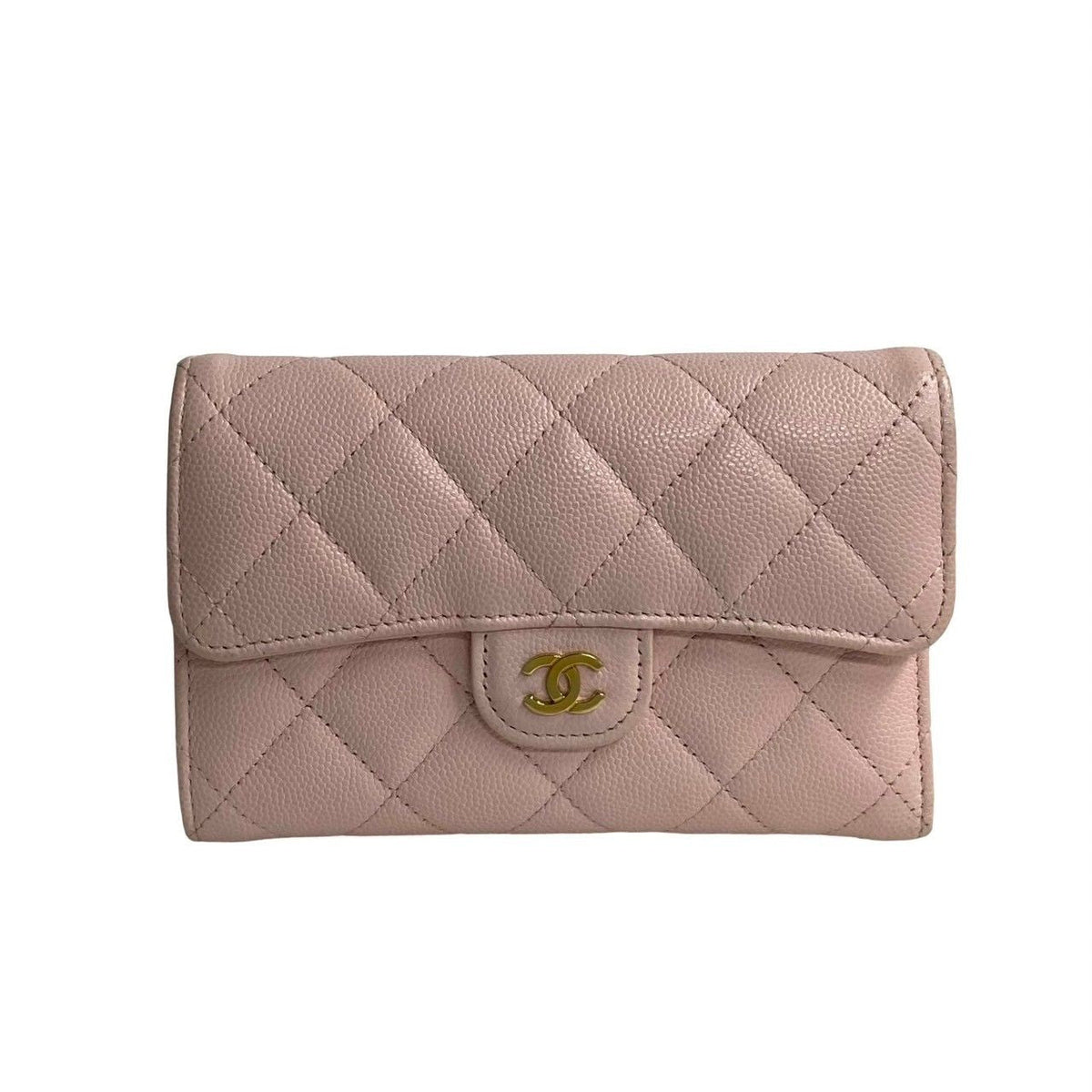 Chanel Matelasse Leather Bifold Wallet