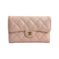 Chanel Matelasse Leather Bifold Wallet