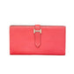 Herm s B arn Soufflet Chevre Long Wallet