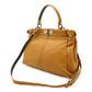 Fendi Peekaboo Leather Python 2way Bag