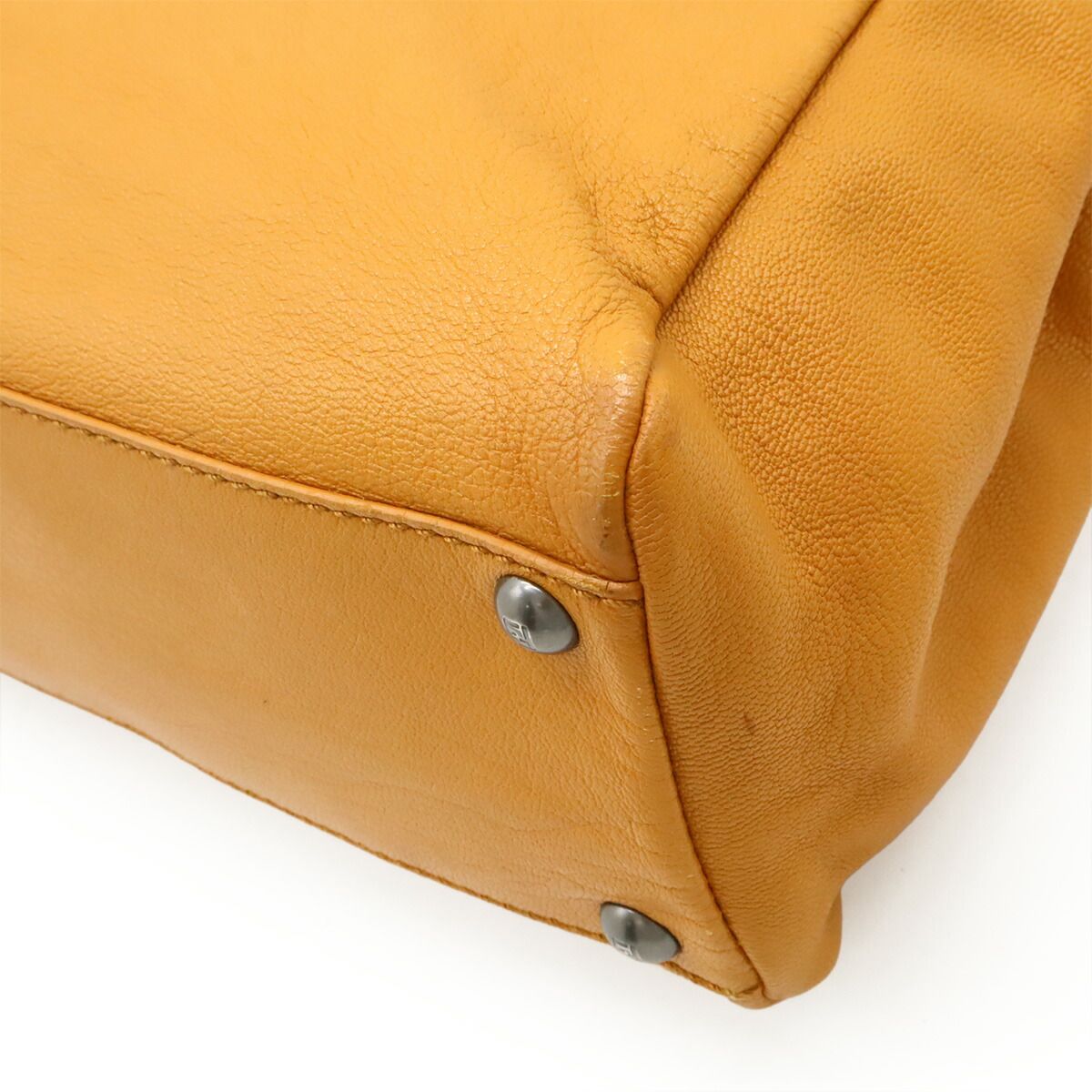 Fendi Peekaboo Leather Python 2way Bag