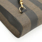 Fendi Pequin PVC Leather 2way Bag