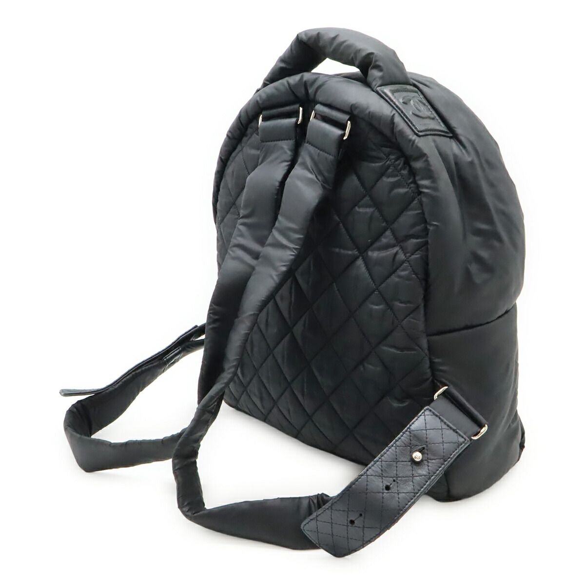 Chanel Coco Cocoon Nylon Leather Backpack