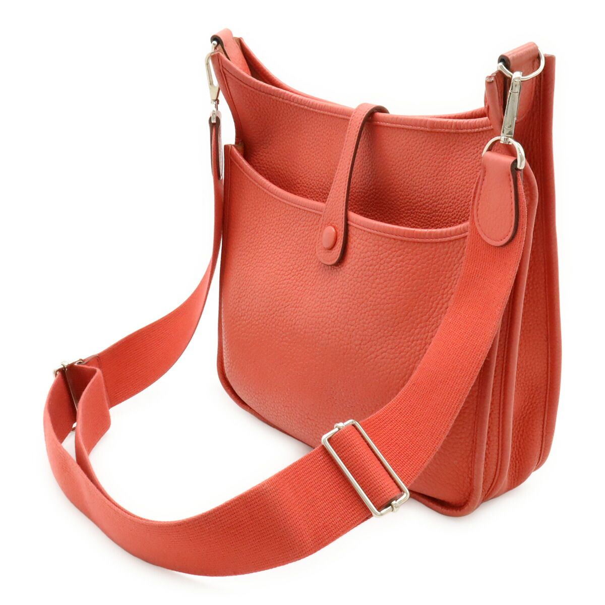 Hermes Evelyne III PM Taurillon Clemence Shoulder Bag