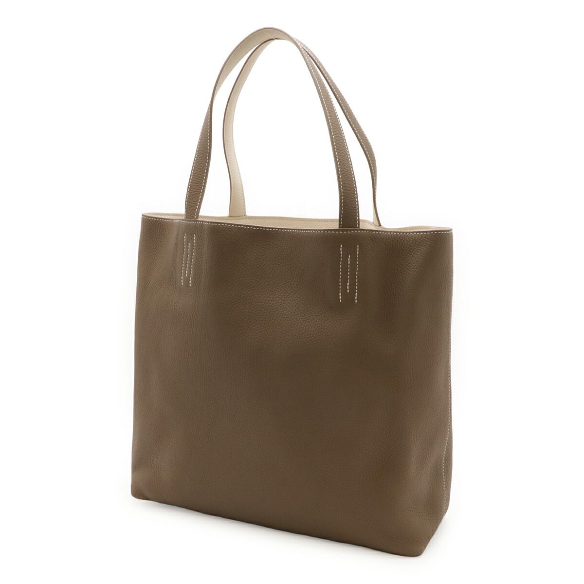 Hermes Double Sens36 Taurillon Clemence 2way Tote Bag