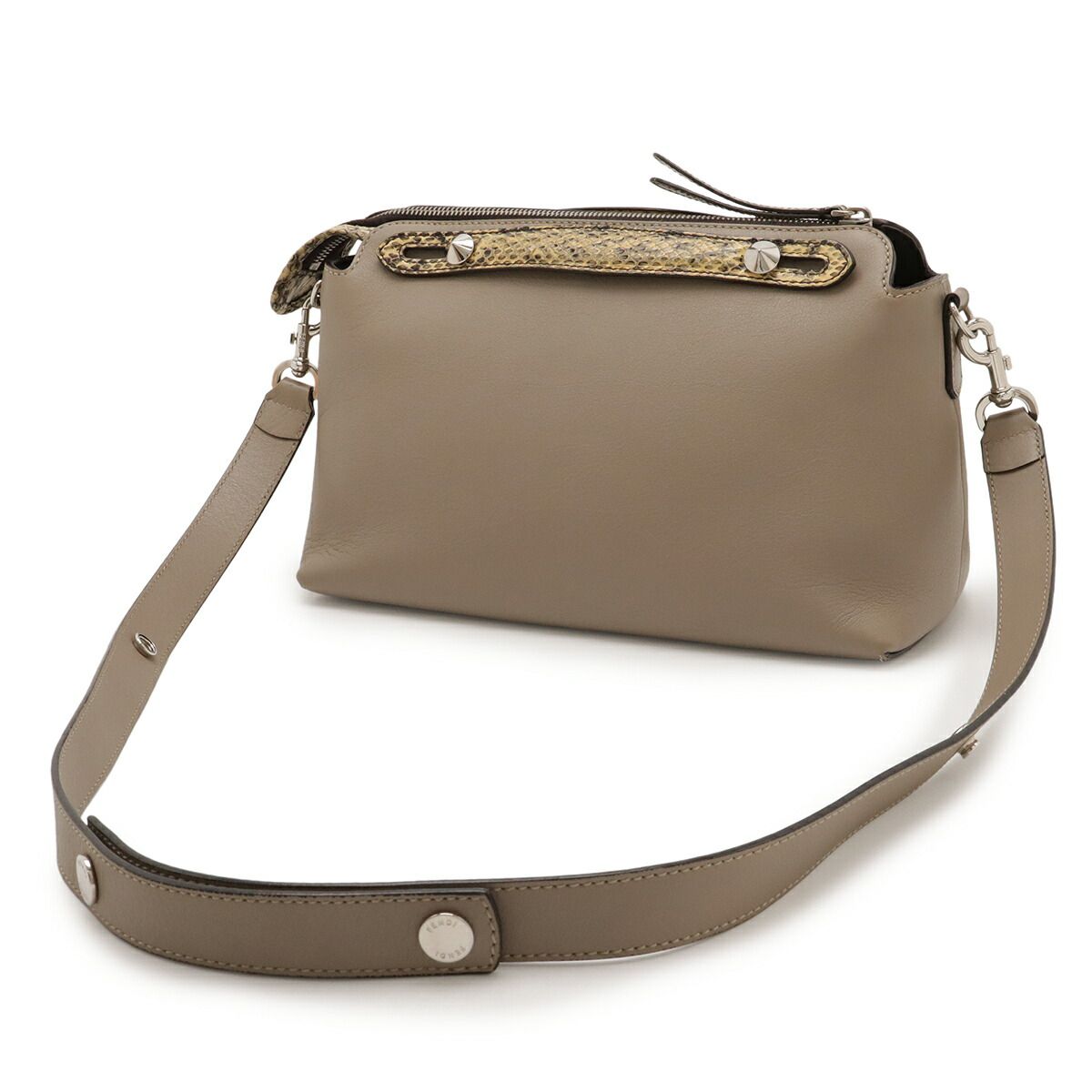 Fendi BY THE WAY Leather Python 2way Bag