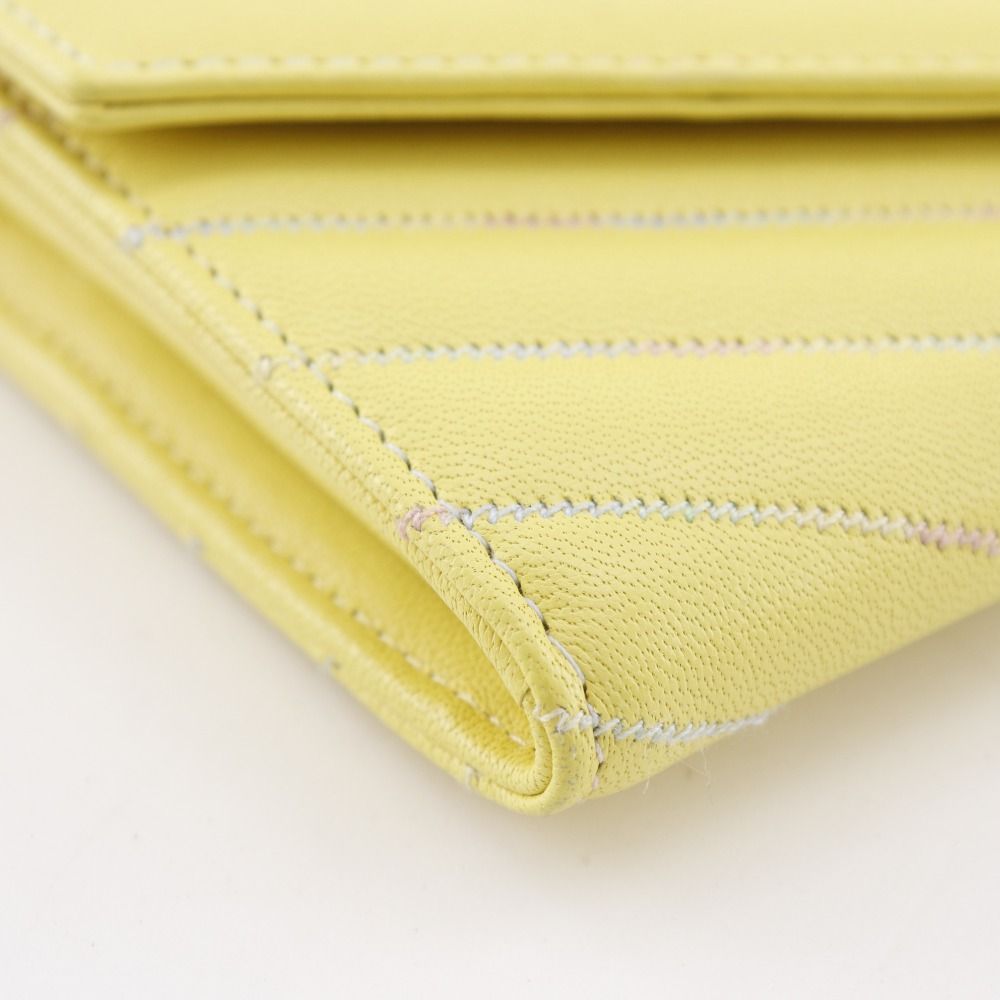 Chanel V Stitch Lambskin Long Wallet