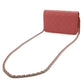 Chanel Simply CC Matelasse Leather Chain Wallet Shoulder Bag