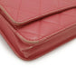 Chanel Simply CC Matelasse Leather Chain Wallet Shoulder Bag