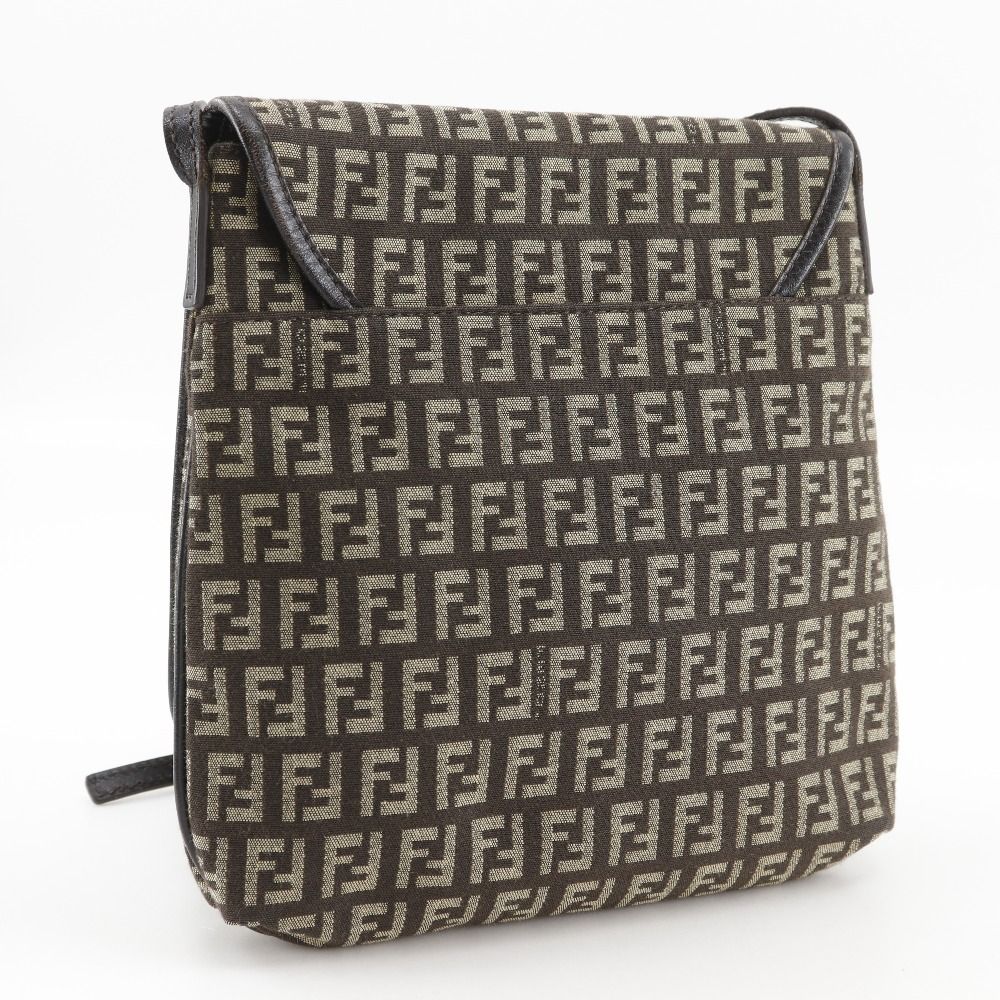 Fendi Zucchino Nylon Canvas Shoulder Bag