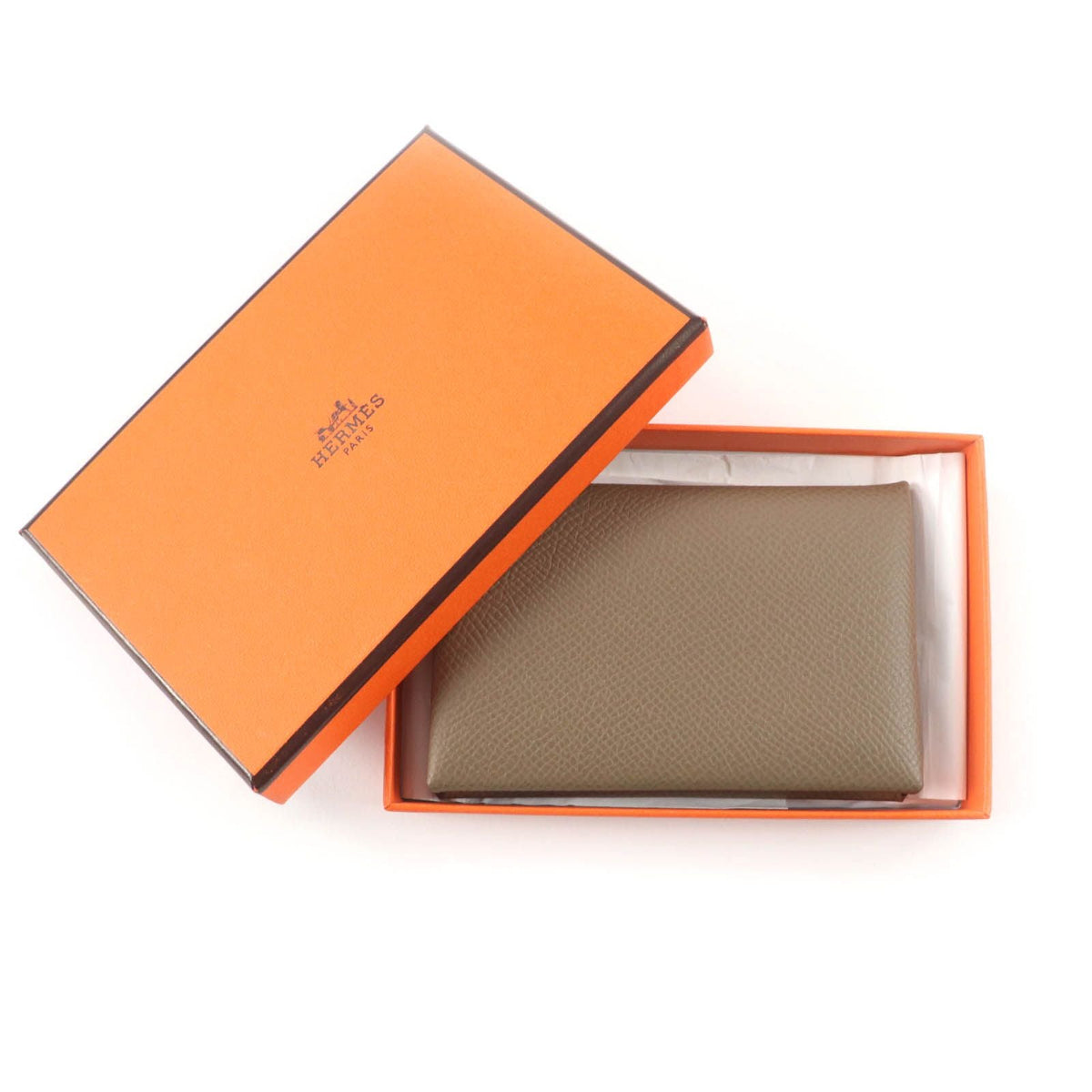 Hermes Calvi Epsom Card Case