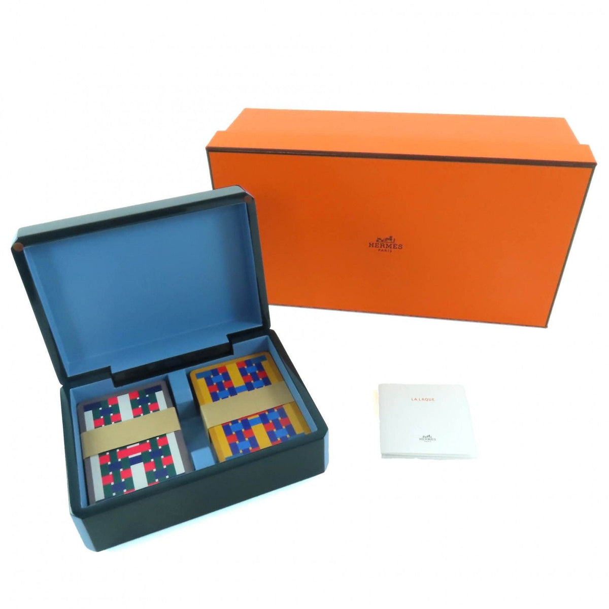Herm s Facet Bridge H Tissage Card Case