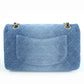 Chanel Matrasse 25 Denim Shoulder Bag