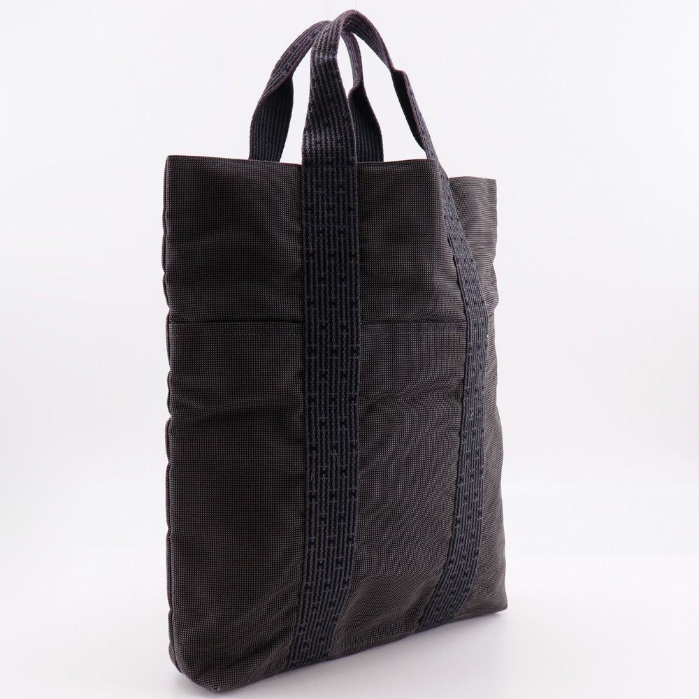 Hermes Herline Cabas Nylon Canvas Tote Bag