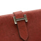 Hermes Bearn Classic Emu Long Bifold Wallet