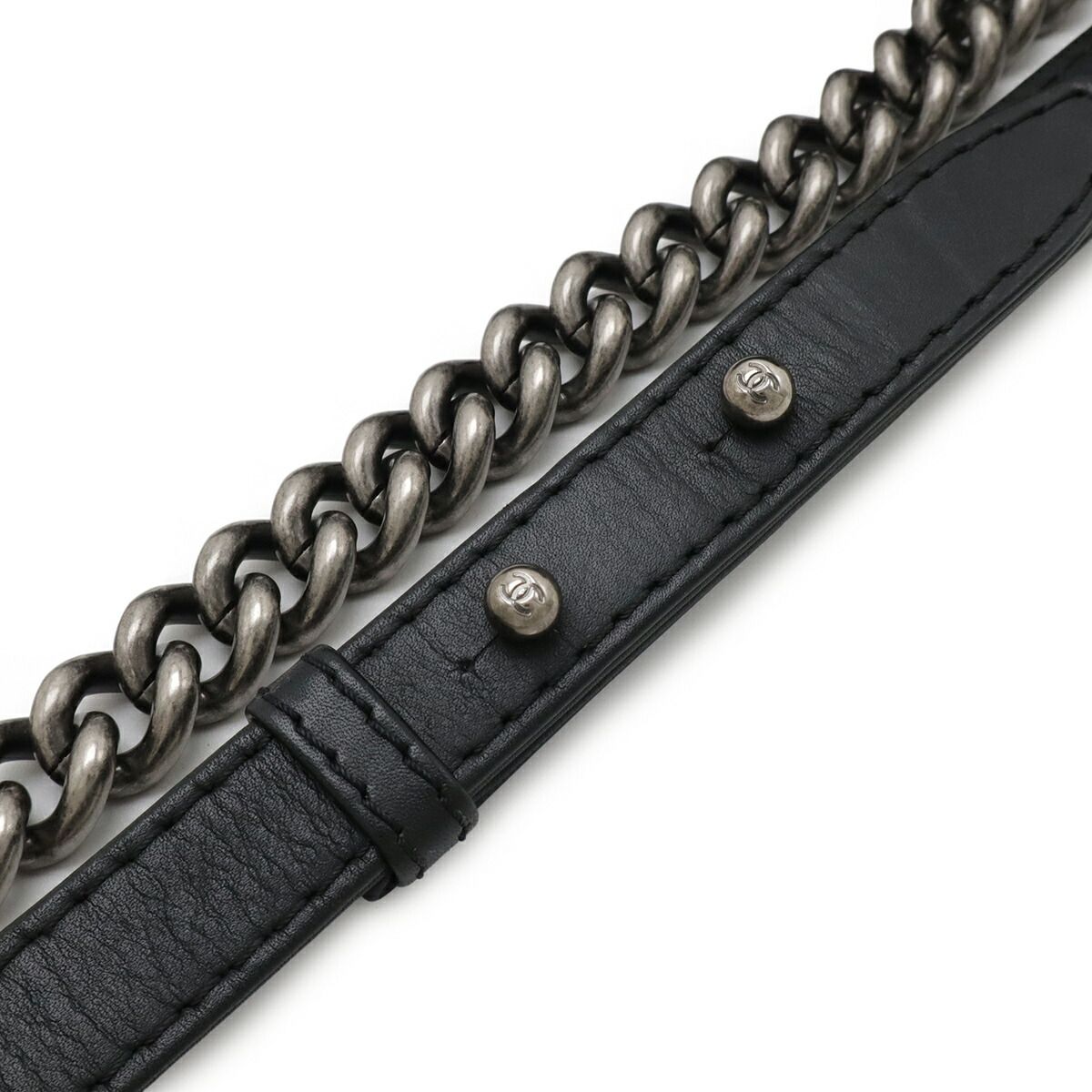 Chanel Boy Chanel Soft Calf Chain Shoulder Bag