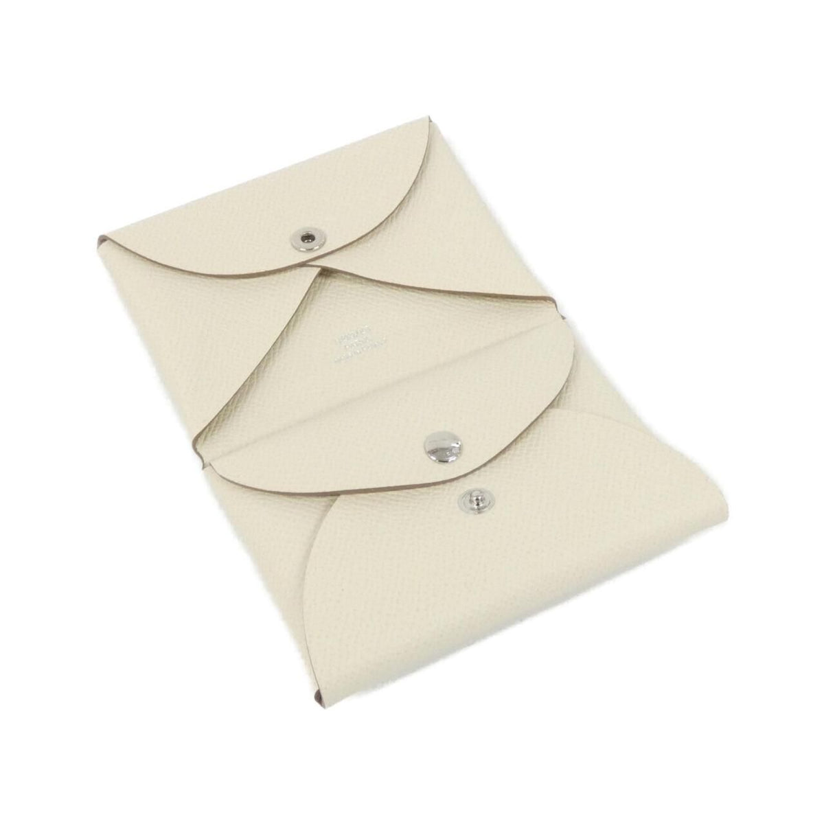 Hermes Calvi Duo Leather Coin Case