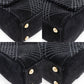 Chanel Wild Stitch Suede Shoulder Bag