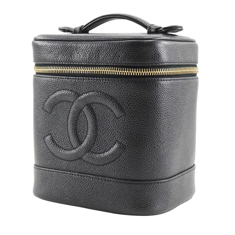 Chanel Vanity Caviar Skin Pouch