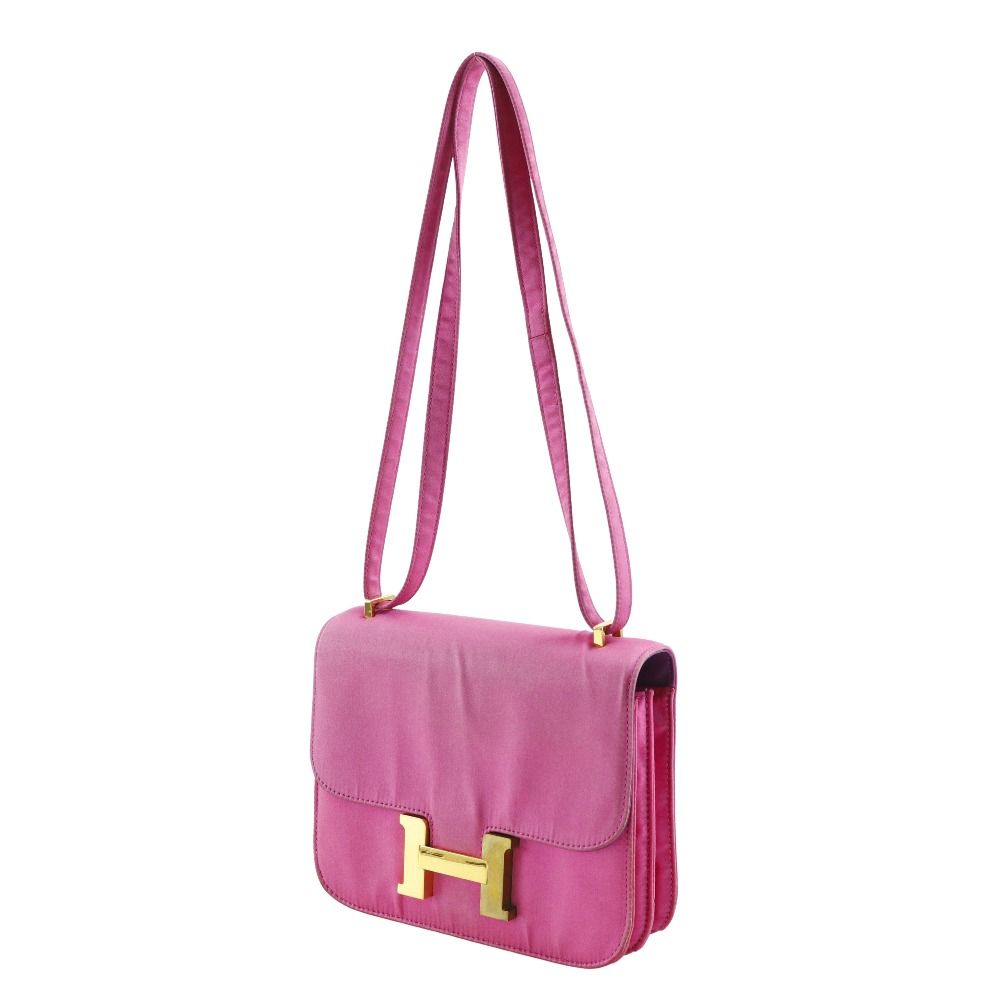 Hermes ConstanceMini18 Silk Shoulder Bag