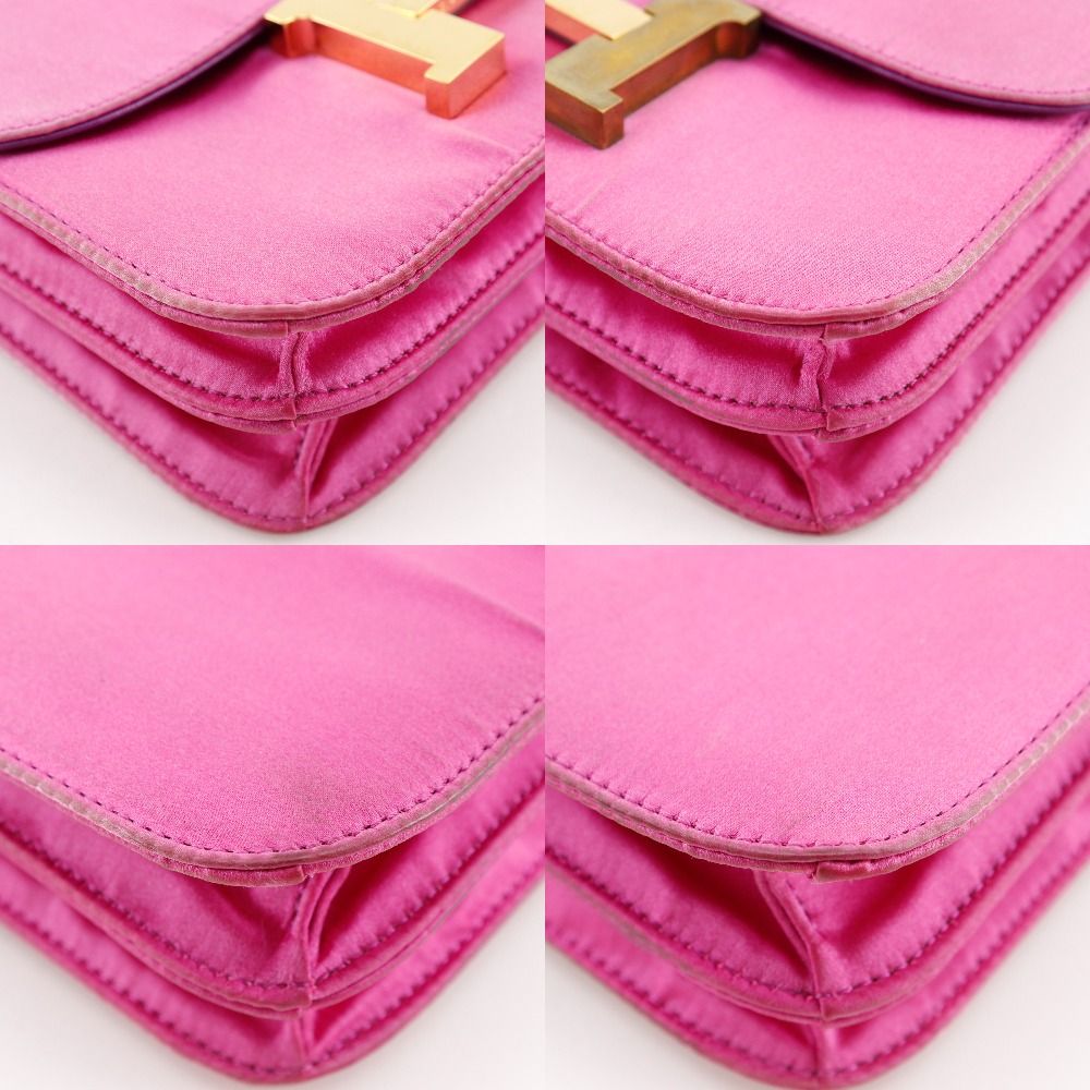 Hermes ConstanceMini18 Silk Shoulder Bag